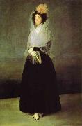 Francisco Jose de Goya The Countess of Carpio, Marquesa de la Solana. oil painting artist